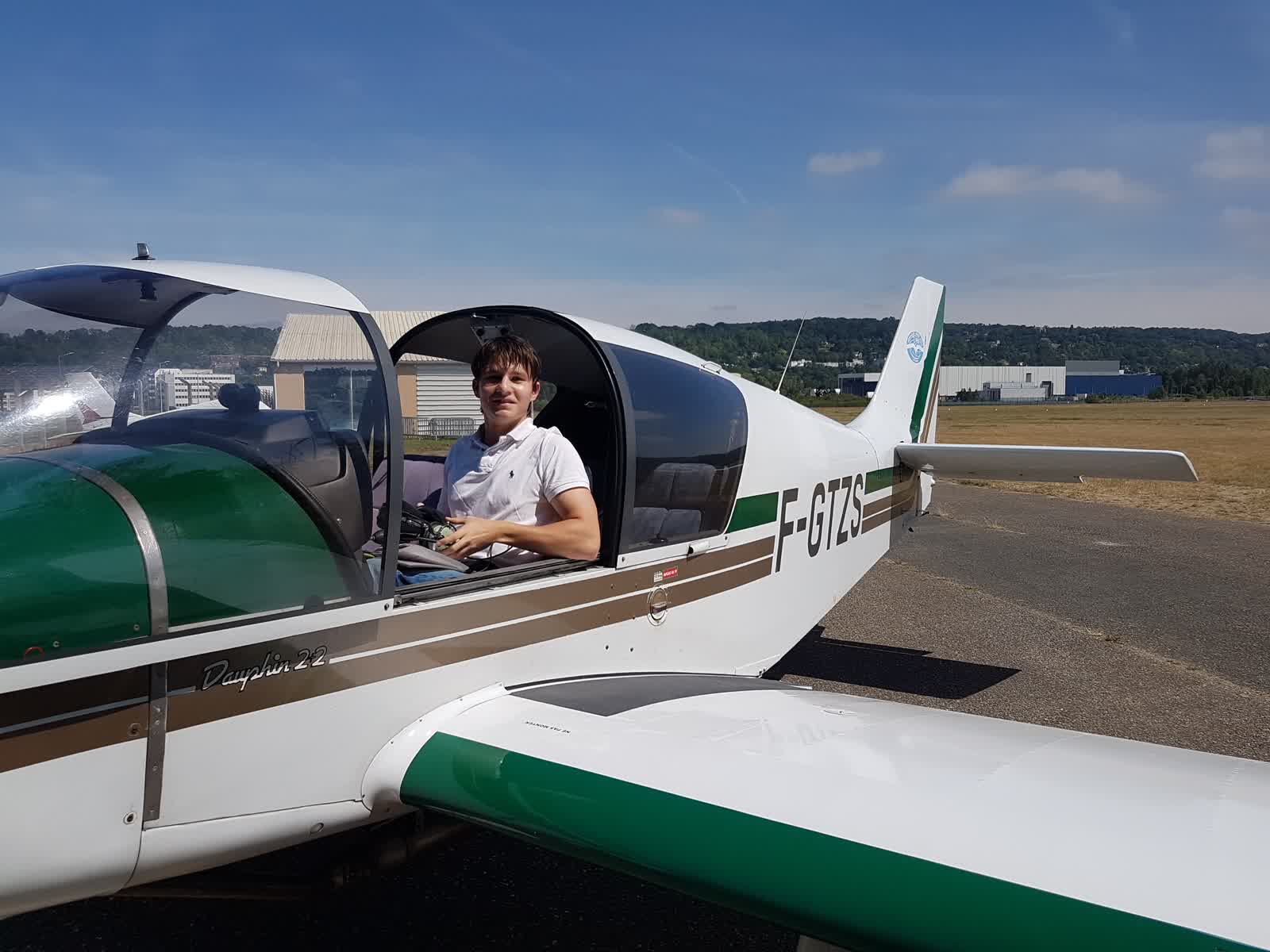 Vol solo Clément